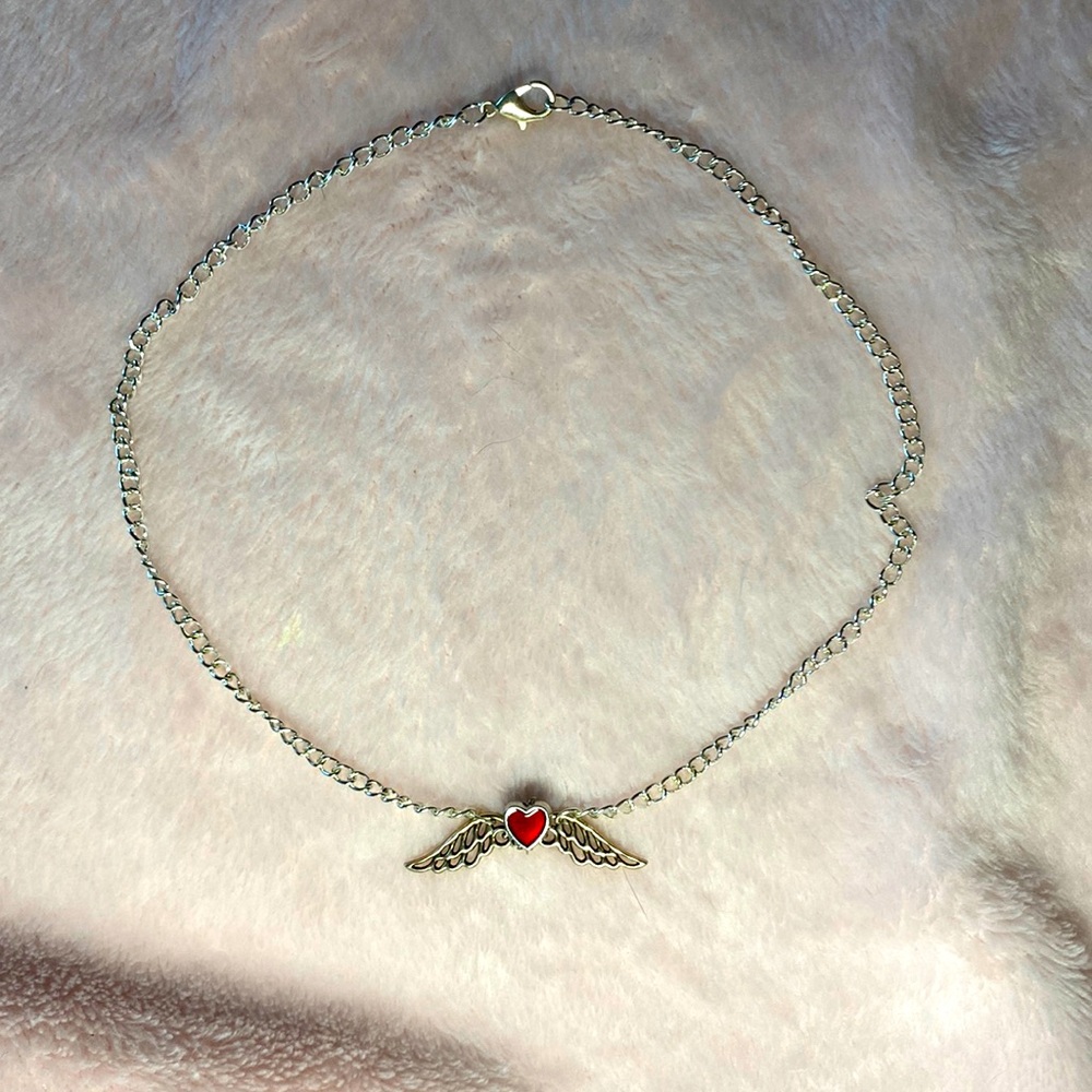Winged Heart Necklace!